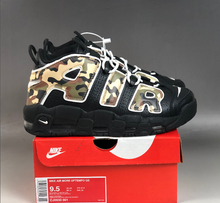 Cargar imagen en el visor de la galería, Air More Uptempo QS Black Sail Lt British Tan CJ0930-001