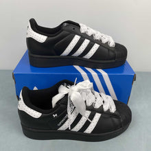 Cargar imagen en el visor de la galería, Adidas Superstar 2 Black White Black JH9977