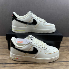 Cargar imagen en el visor de la galería, Air Force 1 07 Low Black Rice White Gold ZX9856-599