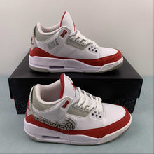Cargar imagen en el visor de la galería, Air Jordan 3 Retro TH SP White Grey University Red CJ0939-100