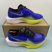 Cargar imagen en el visor de la galería, Air ZoomX Vaporfly Next 3 Dark Blue Yellow-White DX7957-417