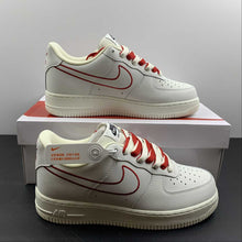 Cargar imagen en el visor de la galería, Air Force 1 07 Low White University Red CL6326-108