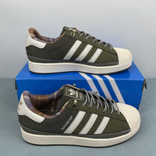 Cargar imagen en el visor de la galería, Adidas Superstar 2 Focus Olive Cream White Shadow Olive JR6991