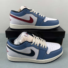 Cargar imagen en el visor de la galería, Air Jordan 1 Low SE Armory Navy White Aegean Storm HM3711-144