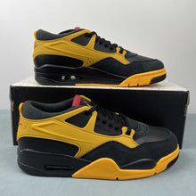 Cargar imagen en el visor de la galería, Air Jordan 4 RM Bruce Lee Black Comet Red-Del Sol FQ7939-007