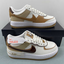 Cargar imagen en el visor de la galería, Air Force 1 Shadow Sail Cacao Wow Flax Sesame DZ1847-106