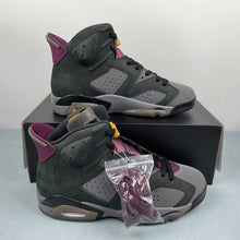 Cargar imagen en el visor de la galería, Air Jordan 6 Retro Bordeaux Black Light Graphite Dark Grey Bordeaux CT8529-063