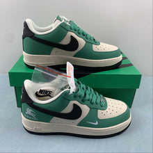 Cargar imagen en el visor de la galería, Air Force 1 07 Low BURBERRY Beige White Green Black BS9055-708