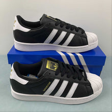 Cargar imagen en el visor de la galería, Adidas Superstar Bold Black White Black FV3335