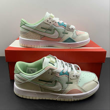 Cargar imagen en el visor de la galería, SB Dunk Low Scrap Grey Haze Phantom Light Bone Oil Green DM0802-001
