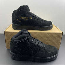 Cargar imagen en el visor de la galería, Air Force 1 07 Mid X Louis Vuitton Black 1A9HD7