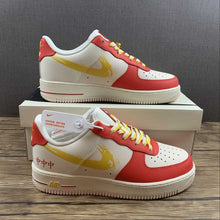 Cargar imagen en el visor de la galería, Air Force 1 07 Low Beige Red Gold White CW1888-601