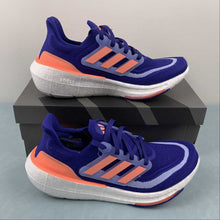 Cargar imagen en el visor de la galería, Adidas UltraBoost Light Purple White Orange HP3343