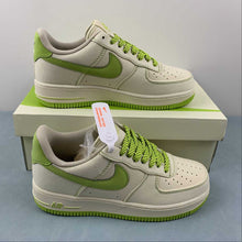 Cargar imagen en el visor de la galería, Air Force 1 07 Low Sail Rice White Green TQ1456-255