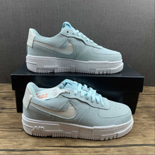 Cargar imagen en el visor de la galería, Air Force 1 PIXEL Glacier Blue Mint Green White Pure Platinum DH3855-400