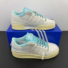 Cargar imagen en el visor de la galería, Adidas Forum 84 Low CL Off White Cream White Preloved Blue FZ6342