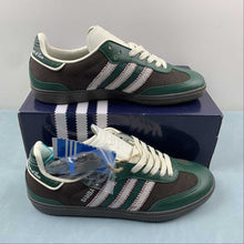 Cargar imagen en el visor de la galería, Adidas Samba OG Green Dark Brown Cream White ID6022