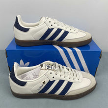 Cargar imagen en el visor de la galería, Adidas Samba OG Off White Dusky Petrol Night Indigo IH6627