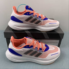 Cargar imagen en el visor de la galería, Adidas PureBoost 22 Heat.RDY Cloud White Night Metallic Lucid Blue GY4706