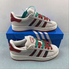 Cargar imagen en el visor de la galería, Adidas Campus 00s White Red Green ID6140