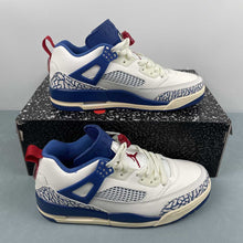 Cargar imagen en el visor de la galería, Air Jordan Spizike Low Sail Varsity Red Muslin Storm Blue IM2176-133