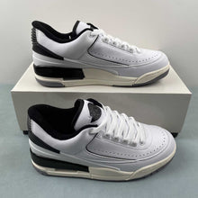 Cargar imagen en el visor de la galería, Air Jordan 2 3 White Black FD0383-100