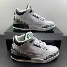 Cargar imagen en el visor de la galería, Air Jordan 3 Retro Oregon Duck White Black Green HO11-MNJDL