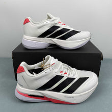 Cargar imagen en el visor de la galería, Adizero Boston 13 Cloud White Core Black Lucid Red JS4934