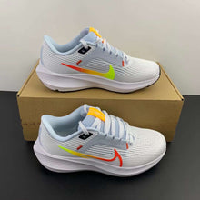 Cargar imagen en el visor de la galería, Air Zoom Pegasus 40 White Picante Red Blue Tint DV3854-102