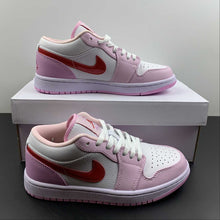 Cargar imagen en el visor de la galería, Air Jordan 1 Low “Valentines Day” Pink and Purple DR0758-170