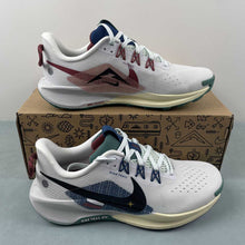 Cargar imagen en el visor de la galería, Nike Reactx Pegasus Trail 5 White Court Blue Cedar Black DV3864-100