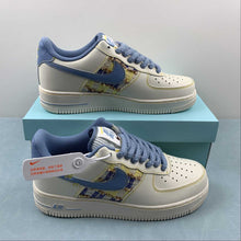 Cargar imagen en el visor de la galería, Air Force 1 07 Low Just Do It White Yellow Blue FJ7740-018