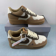 Cargar imagen en el visor de la galería, Air Force 1 07 Low Brown Cream White CJ9179-999