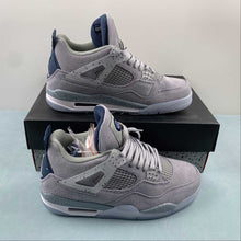 Cargar imagen en el visor de la galería, Air Jordan 4 Retro Georgetown Hoyas PE Grey AJ4-1043505