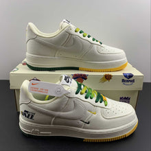 Cargar imagen en el visor de la galería, Air Force 1 07 Low White Green Noise Yellow ZJ6695-303