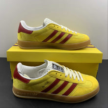 Cargar imagen en el visor de la galería, Adidas x Gucci Gazelle Yellow Red White