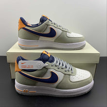 Cargar imagen en el visor de la galería, Air Force 1 07 Low Orange Grey Navy Blue DG2296-021