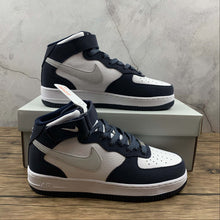 Cargar imagen en el visor de la galería, Air Force 1 07 Mid Navy White Gray Blue AQ2263-115