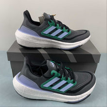 Cargar imagen en el visor de la galería, Adidas Ultraboost Light Carbon Blue Dawn Court Green HQ6342