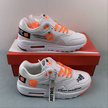 Cargar imagen en el visor de la galería, Air Max 1 SE Just Do It White Orange AO1021-100