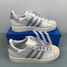 Cargar imagen en el visor de la galería, Adidas Superstar 2 Core White Silver Dawn Chalk White JR6984