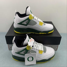 Cargar imagen en el visor de la galería, Air Jordan 4 Retro Oregon Ducks Duckman 257-255275