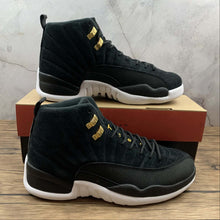 Cargar imagen en el visor de la galería, Air Jordan 12 Retro Reverse Taxi Black White 130690-017