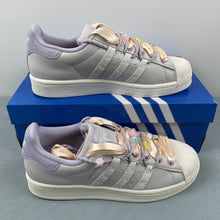 Cargar imagen en el visor de la galería, Adidas Superstar Purple Light Grey Off White IF1804