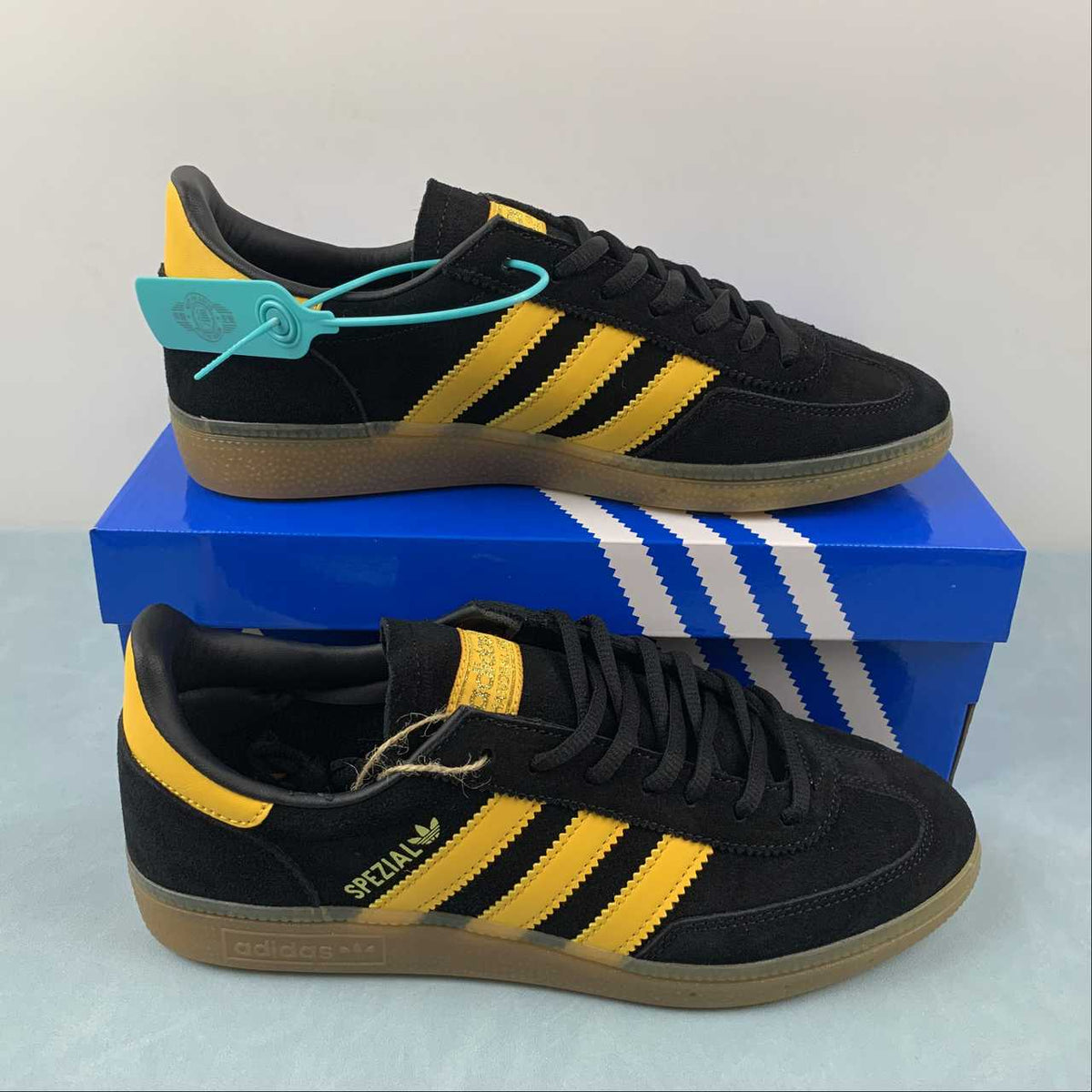 Adidas Handball Spezial Black Yellow FX5676 â juanma-shop