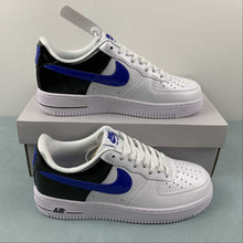 Cargar imagen en el visor de la galería, Air Force 1 07 Low Essencial Game Royal Black White DQ7570-400