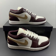 Cargar imagen en el visor de la galería, Air Jordan 1 Low Shadow Brown Sail Brown Kelp DC0774-200