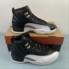 Cargar imagen en el visor de la galería, Air Jordan 12 Retro Black Varsity Red White CT8013-006