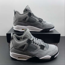 Cargar imagen en el visor de la galería, Air Jordan 4 Cool Grey 2019 Chrome Dark Charcoal Varsity Maize 308497-007