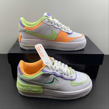 Cargar imagen en el visor de la galería, Air Force 1 Shadow White White-Peach Cream DX3718-100
